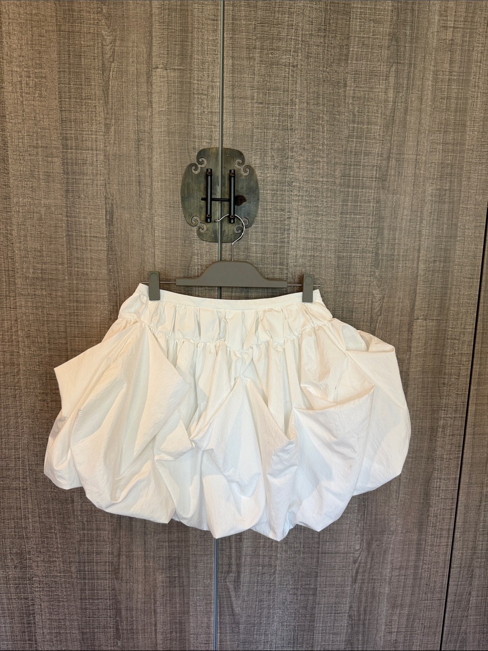 Zara Collection White‎ Balloon Mini Skirt
